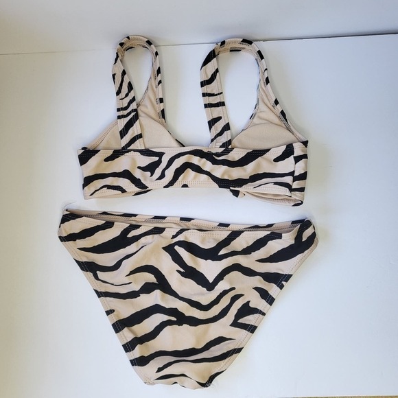 Cabana del Sol Zebra Stripe Bikini - Picture 4 of 6